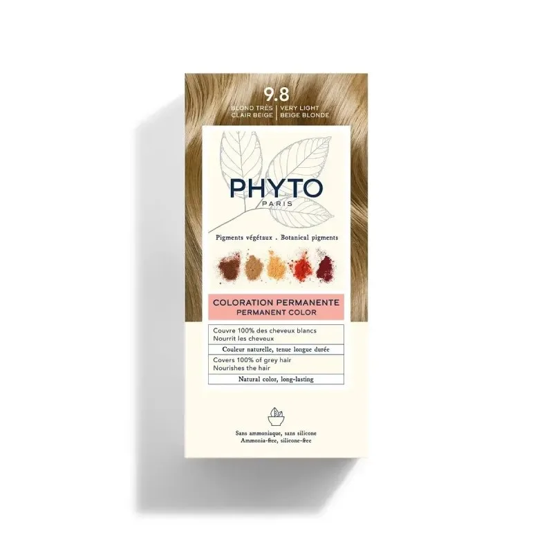PHYTO Phytocolor 9.8 Blond Très Claire Beige 1 Kit