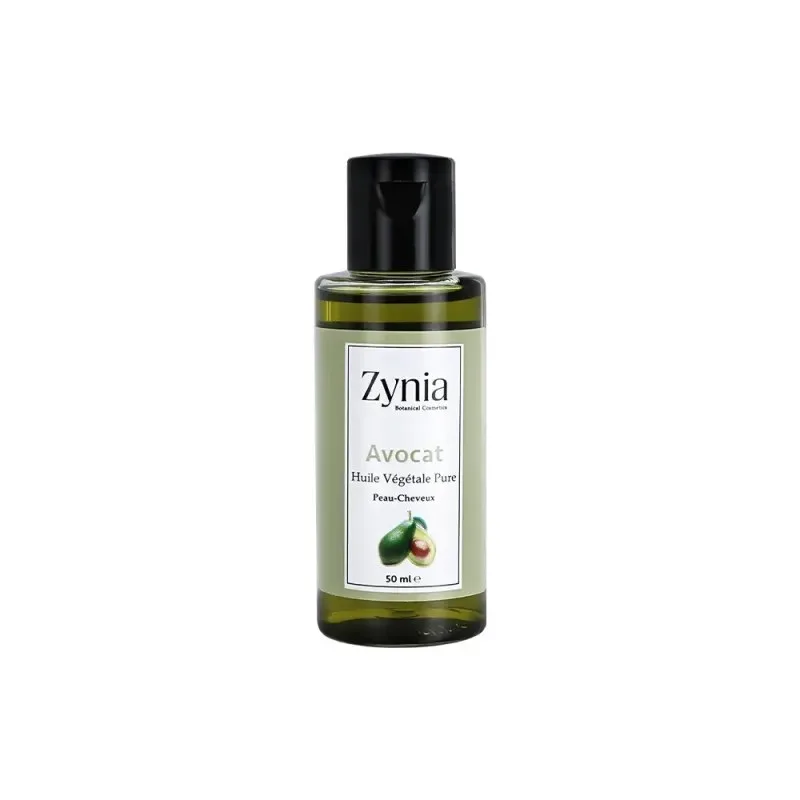 ZYNIA Huile Végétale Pure d'avocat 50 ml