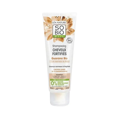 So Bio Shampooing Cheveux Fortifies au Guarana Bio 250 ml