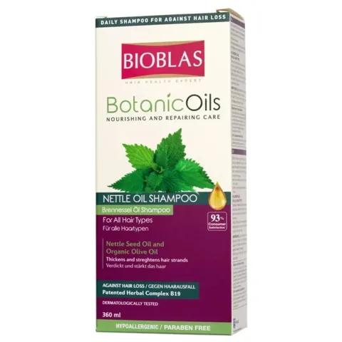 BIOBLAS Shampooing aux Herbes Botanic Oils 360 ml