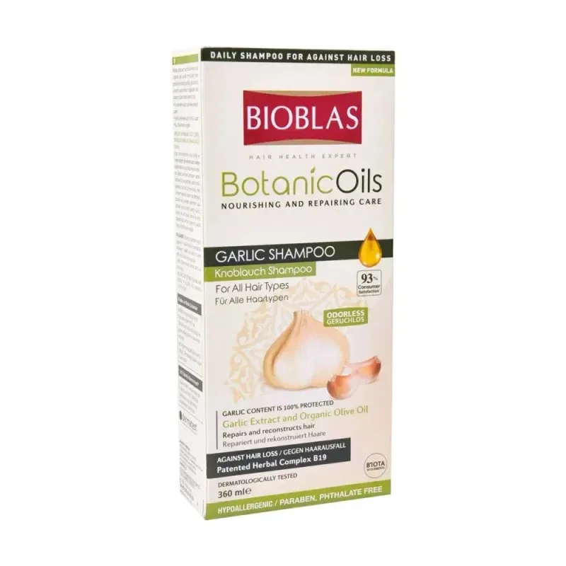BIOBLAS Shampooing à l'ail 360 ml — photo 2