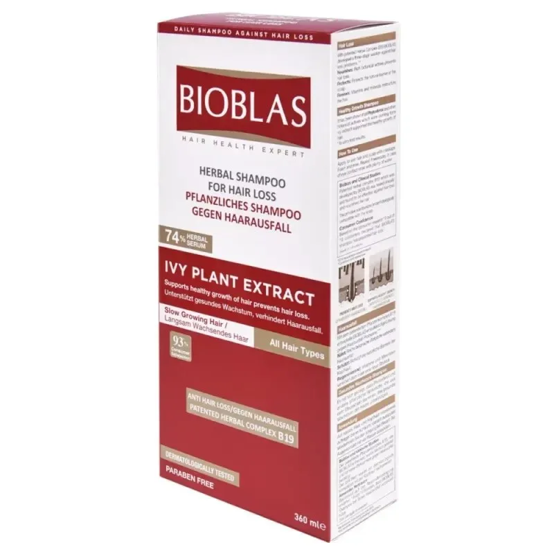 BIOBLAS Shampooing Ivy Plant Extract 360 ml