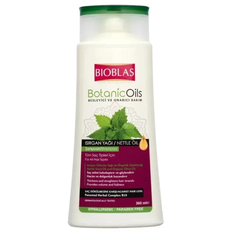 BIOBLAS Shampooing aux Herbes Botanic Oils 360 ml — photo 2