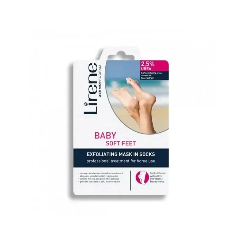 LIRENE Chaussettes Soft 2.5% Urea