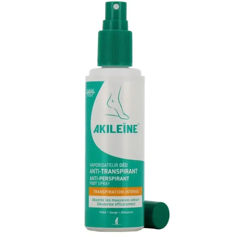 Akileine Deo Anti Transpirant Vaporisateur 100 ml