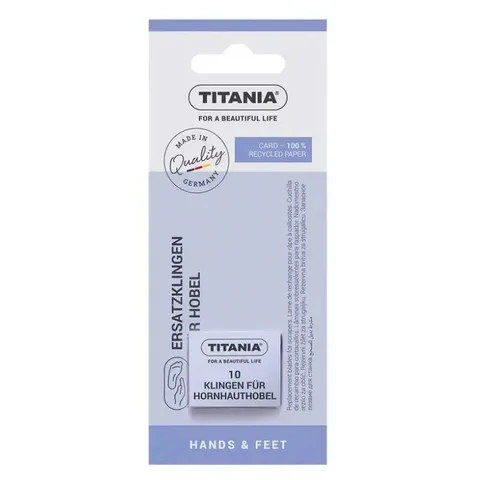 TITANIA Lame de Recharge pour Rabot