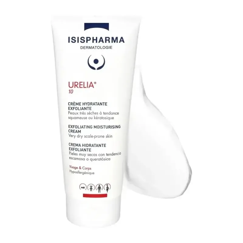 ISISPHARMA Urelia 10 Crème Corps Emolliente et Hydratante 150 ml
