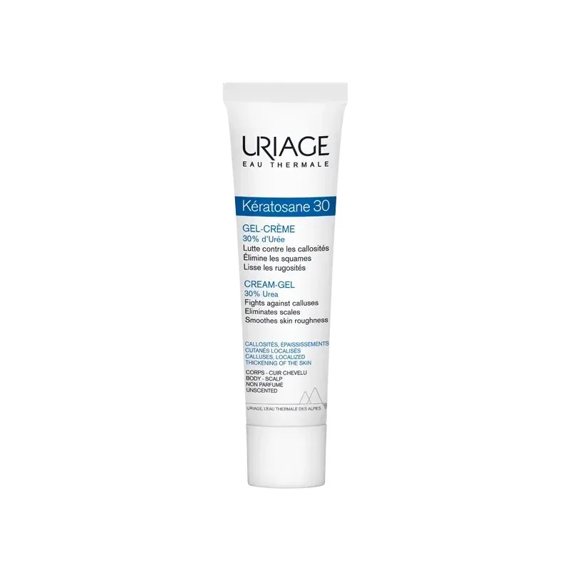 URIAGE Keratosane 30 Gel Crème 30% d'uree 75 ml