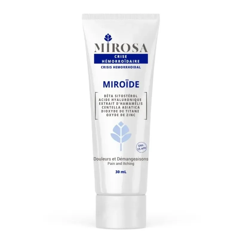 MIROSA Crème Hemorroidaire Miroide 30 ml