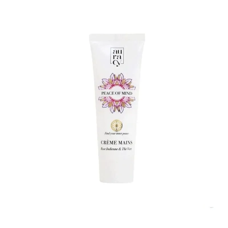 AURACY Peace Of Mind Crème Mains Rose Indienne&the Vert 75 g
