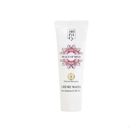 AURACY Peace Of Mind Crème Mains Rose Indienne&the Vert 75 g