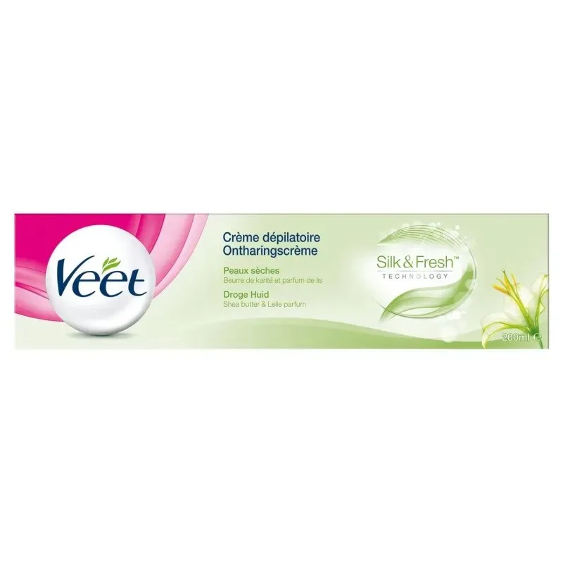 VEET Crème Dépilatoire Peaux Sèche (vert) 100 ml
