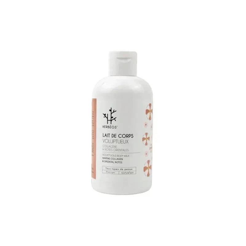 HERBEOS Lait de Corps Voluptueux Collagene et Notes Orientale 250 ml