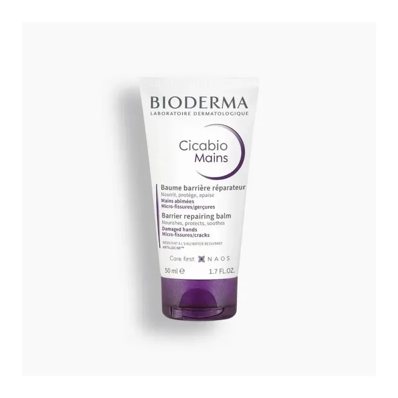 BIODERMA Cicabio Mains Baume Barriere Réparateur 50 ml