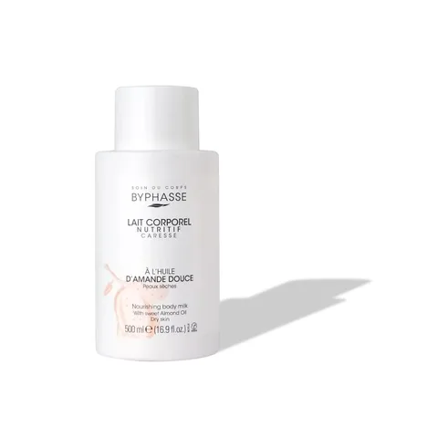 BYPHASSE Lait Corporel Nutritif à l'huile d'amande Douce 500 ml