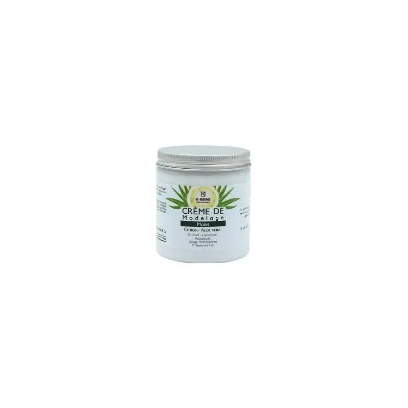 K-REINE Crème de Modelage Mains Citron Aloe Vera 250 ml