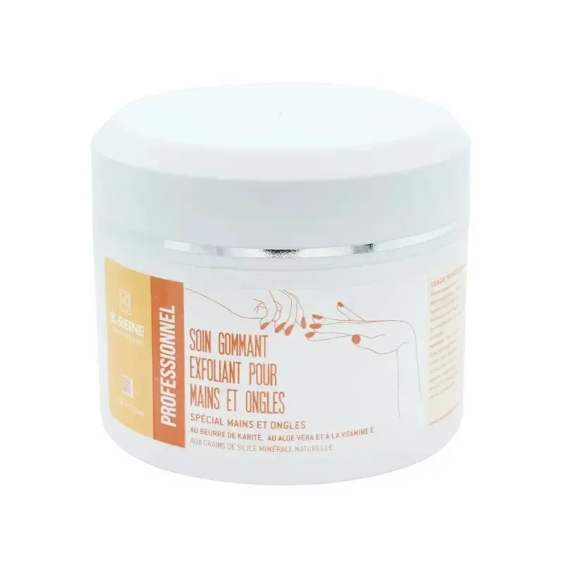 K-REINE Soin Gommant Exfoliant pour Mains et Ongles 250 ml
