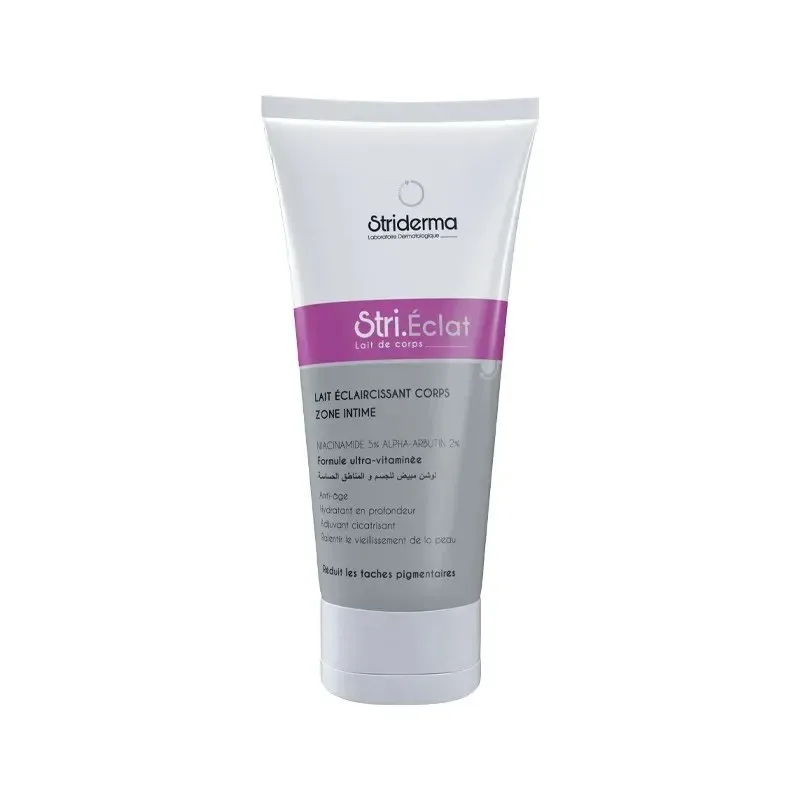 STRIDERMA Lait de Corps Eclaircissante Corps Zone Intime 200 Gr