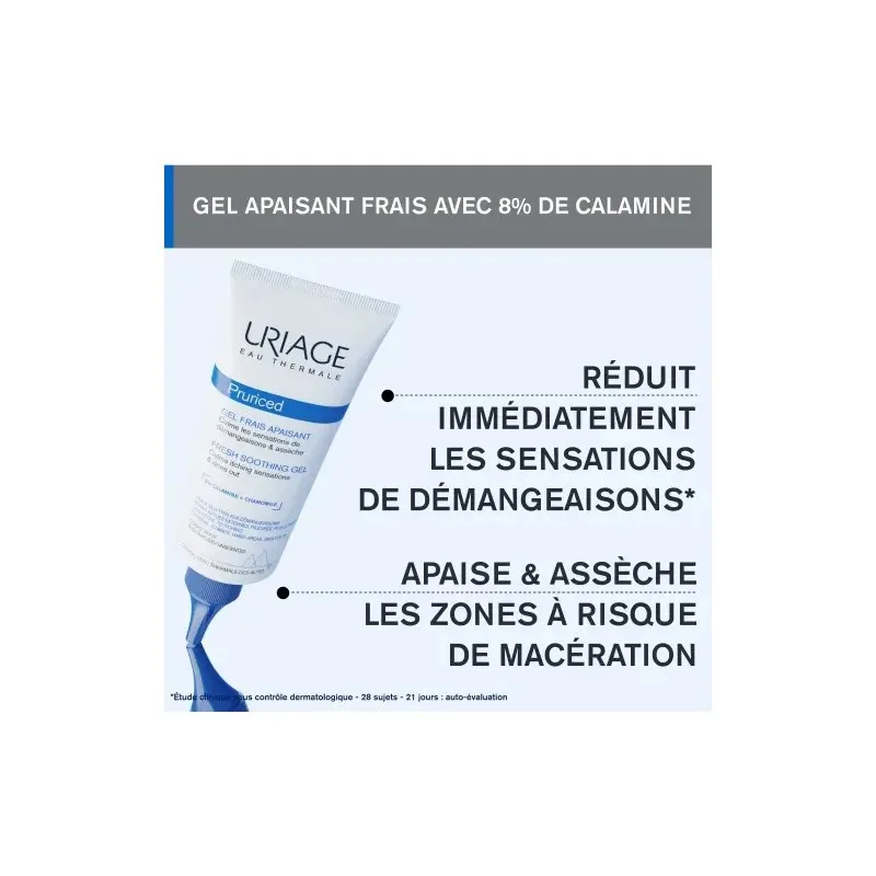URIAGE Pruriced Gel Tube 100 ml — photo 2