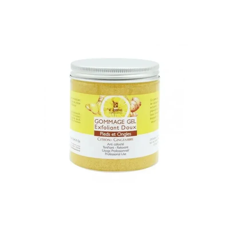 K-REINE Gommage Gel Pied Citron Gingembre 250 ml