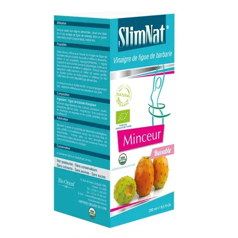 BIO ORIENT Slimnat Vinaigre de Figue de Barbarie Bio 250 ml