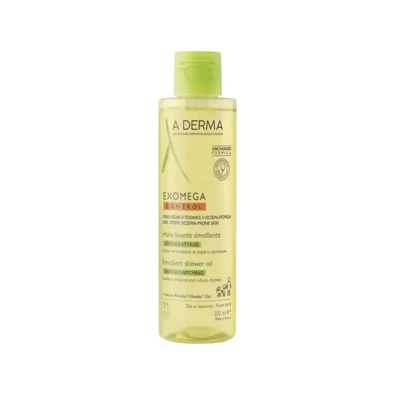 A-DERMA Exomega Control Huile Lavante Emolliente 200 ml