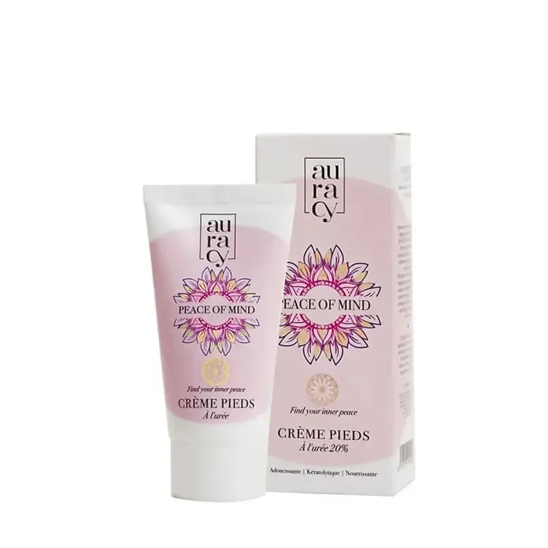 AURACY Peace Of Mind Crème Pieds à l'uree 20% 50 g