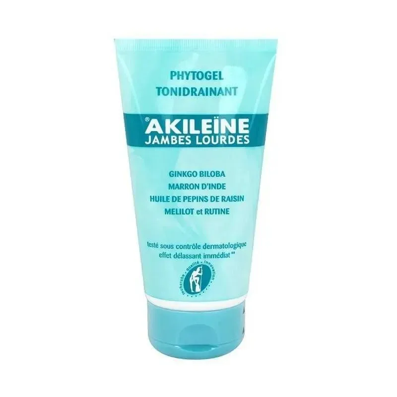 Akileine Phytogel Tonidrainant Jambes Lourdes 150 ml