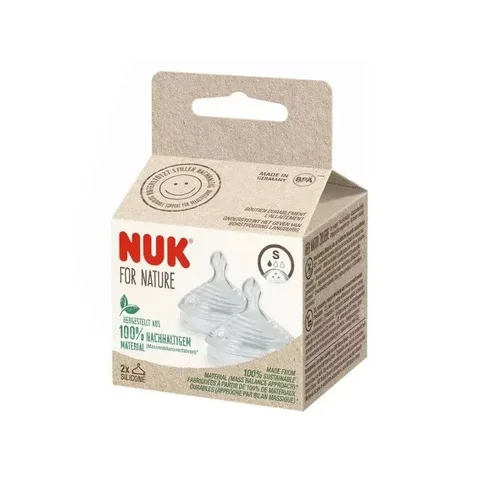 NUK 2 Tétines Nature Sens Taille S