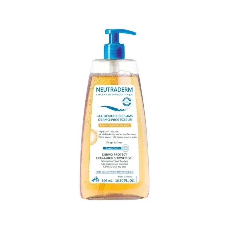 NEUTRADERM Gel Douche Surgras Dermo Protecteur 500 ml