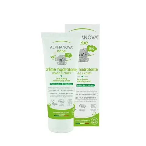 ALPHANOVA Bébé Bio Crème Hydratante Visage&corps 75 ml