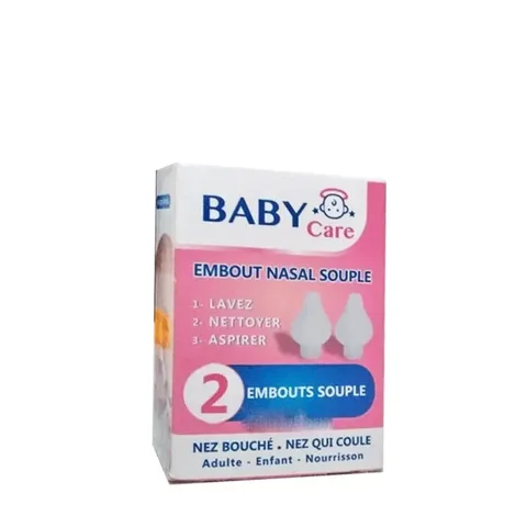 Baby Care Embout Nasal Souple 2 Pièces +6 Mois
