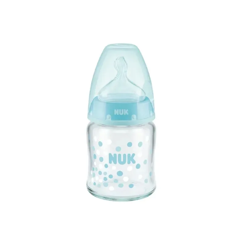 NUK Biberon en Verre Large First Choice 0-6m 120 ml — photo 2