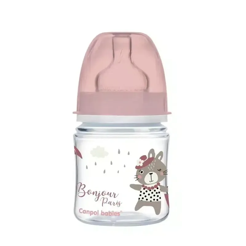 CANPOL BABIES Biberon Anticolique Col Large Bonjour Paris 120 ml Pp 35/231 — photo 2