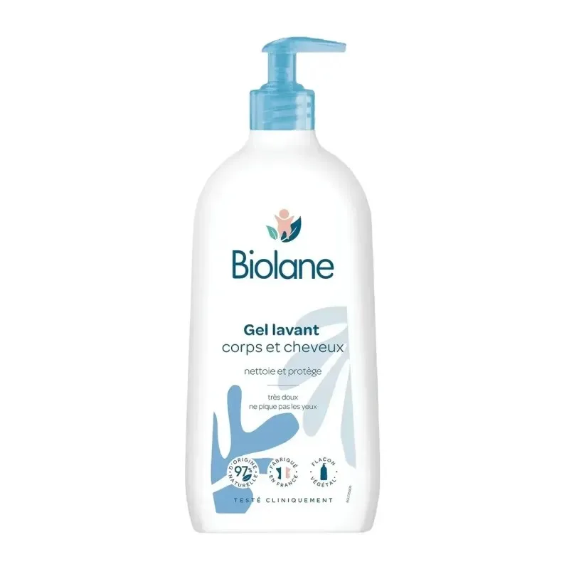 BIOLANE Gel Corps et Cheveux 2 en 1 350 ml