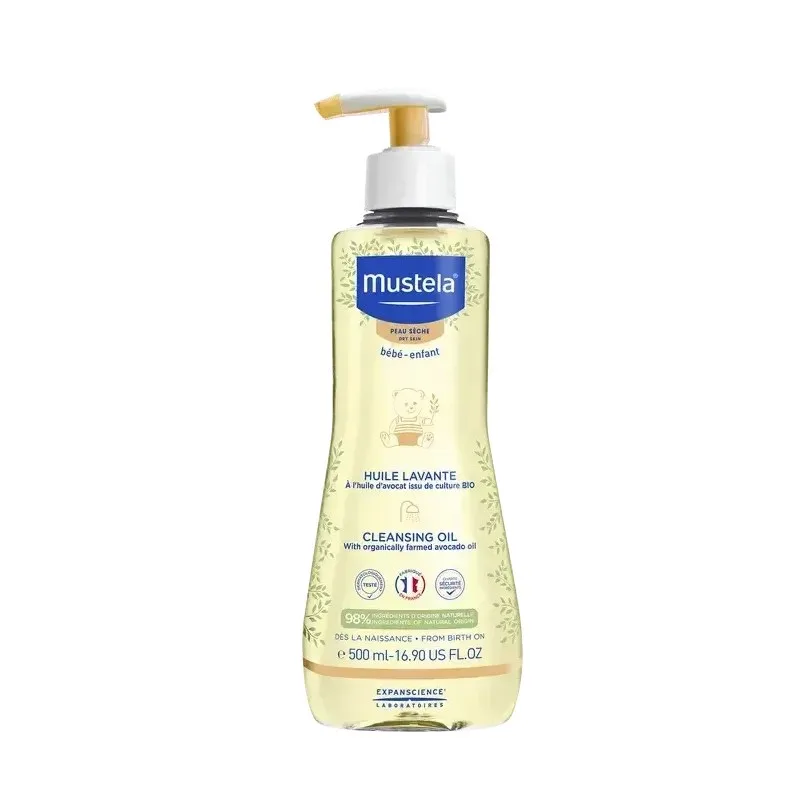 MUSTELA Huile Lavante à l'avocat Bio 500 ml