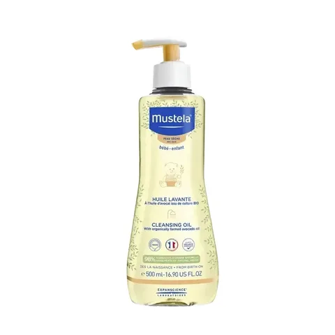 MUSTELA Huile Lavante à l'avocat Bio 500 ml