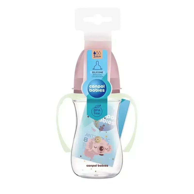 CANPOL BABIES Biberon Anti Colique 240 ml 3m+ 35/237