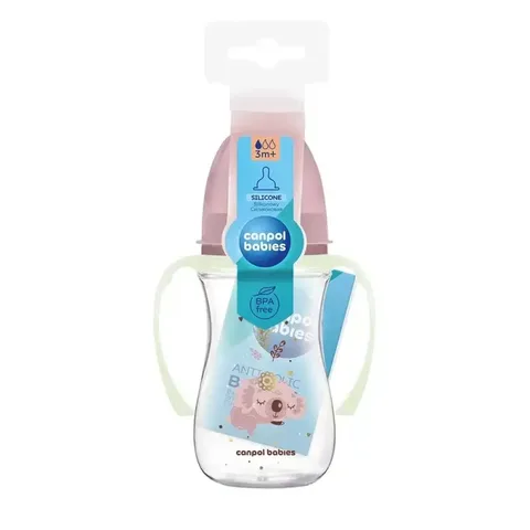 CANPOL BABIES Biberon Anti Colique 240 ml 3m+ 35/237