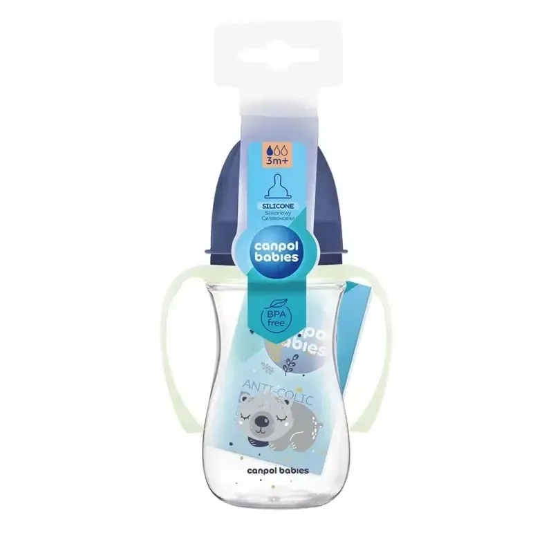 CANPOL BABIES Biberon Anti Colique 240 ml 3m+ 35/237 — photo 2