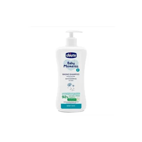 CHICCO Shampooing Cheveux et Corps Baby Moments 500 ml