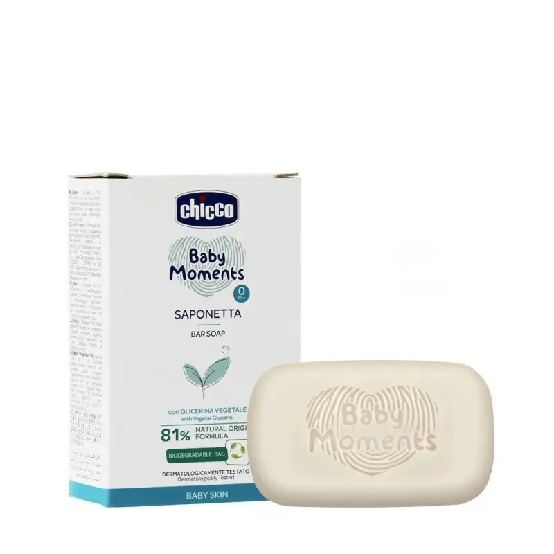 CHICCO Savon Baby Moments 100 g