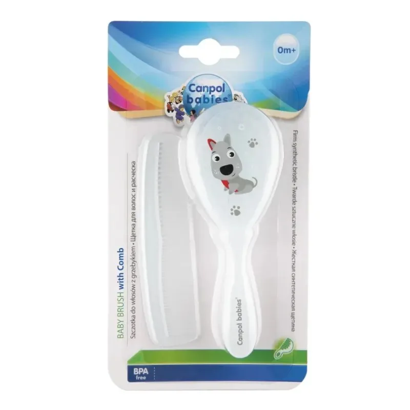 CANPOL BABIES Brosse et Peigne Collection Teddy 2/419