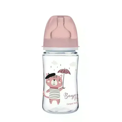 CANPOL BABIES Biberon Anticolique Col Large Bonjour Paris 240 ml Pp 35/232
