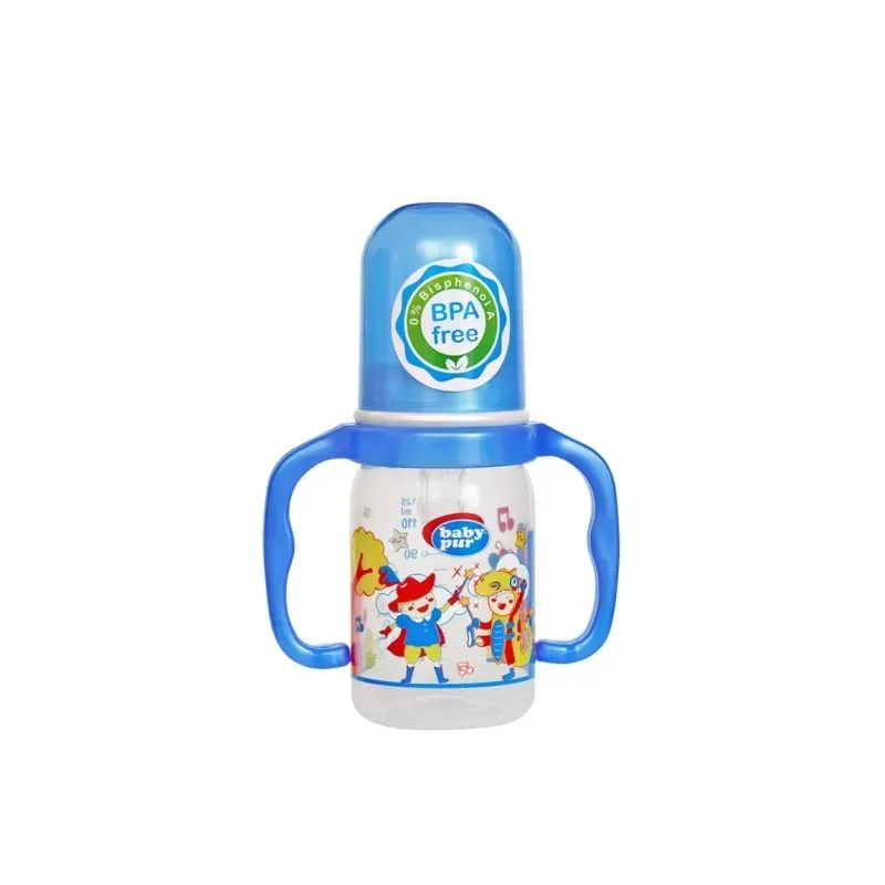 BABY PUR Biberon Verre avec Anse 120 ml — photo 3