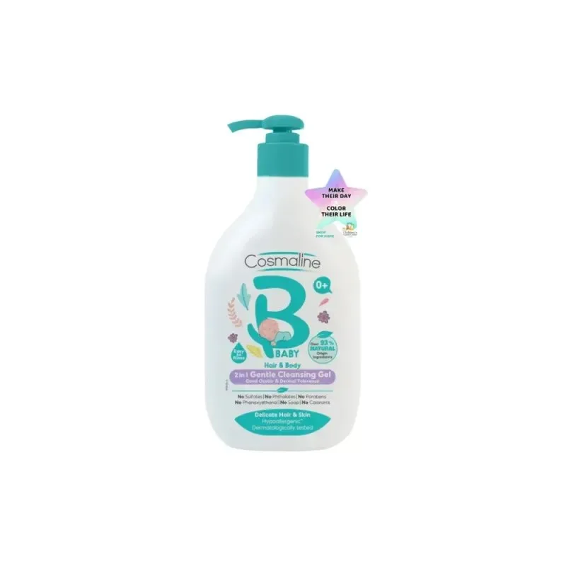 COSMALINE Bébé Gel Bain Moussant 500 ml