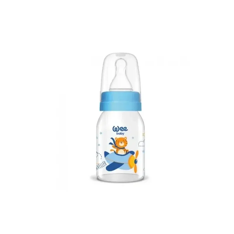 WEE BABY Biberon en Verre Classique 0-6 M 125 ml 877