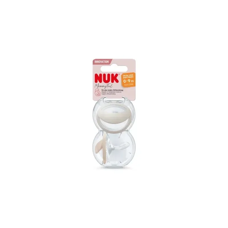 NUK 2 Sucettes en Silicone Mommyfeel 0-9m avec Boite — photo 3