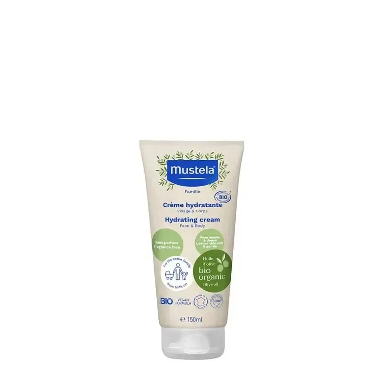 MUSTELA Bio Crème Hydratante Visage et Corps 150 ml