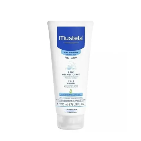 MUSTELA Gel Cheveux et Corps 2en1 200 ml